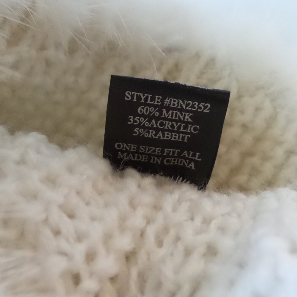 Mink hat - Picture 6 of 12